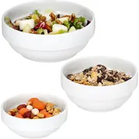 MamboCat TOMMY 3-delige kommenset 11,3cm 14,2cm 17,5cm wit porselein