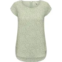 ONLY Blouse 'ONLVIC' pastelgroen / wit