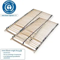 Sleepneo lattenbodem 160x200 (2x 80x200) - beukenhouten - - 7 zones - bedbodem