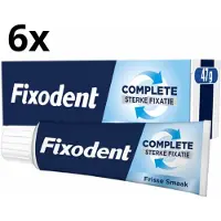 Fixodent Kleefpasta Complete Fresh - 6 x 47 gram - Voordeelverpakking (vervanger van Original)