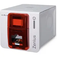 Evolis Zenius Expert Fire Red