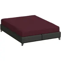 Bella Donna Hoeslaken Jersey Tweepersoons cabernet-0033 140/190-160/220