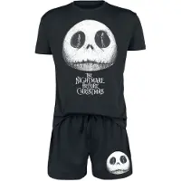 The Nightmare Before Christmas - Disney Pyjama - Jack & Sally - S tot 3XL - voor Mannen - zwart - Maat XL