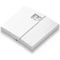 Beurer MS 01 Analoge Personenweegschaal - Mechanisch - Geen batterij nodig - Tot 120 kg - Antislip - 5 Jaar garantie - Wit