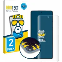 BROTECT - Screenprotector voor Xiaomi 14T Pro - Folie Beschermfolie transparant volledig dekking - 2 Stuks