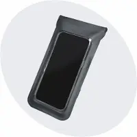 Voltano Telefoonhouder Fiets - Waterdicht - Zwart