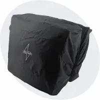 Voltano Regenhoes Dubbele Fietstas - 30-60 Liter - 100% Waterdicht - Zwart