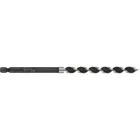 Wolfcraft - 8mm Slangenboor voor Houtbalken - 165mm - Zeskantschacht Houtboor - Hex - 7132000
