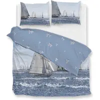 Zo! Home Regatta Dekbedovertrek 200x200/220 Blue
