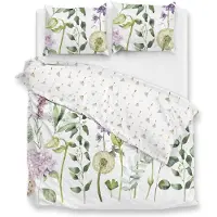 Zohome Zo Home Dekbedovertrek Katoen Dandelion - white 240x200/220cm