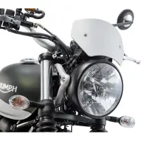 SW-Motech voorruit - Zilver. Triumph Street Scrambler 900 (16-).