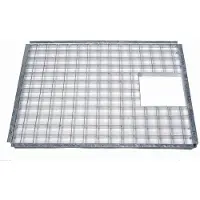 Ubbink Afdekrooster metaal rh l71.5b41.5cm