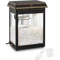 Usorteret Popcornmachine - zwart en goud