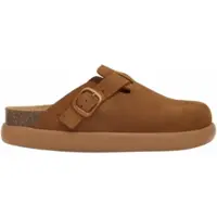 Scholl Klomp Women Fae Chunky Suede Q Cognac-Schoenmaat 35