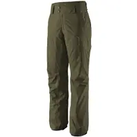 Patagonia - Women's Powder Town Pants - Skibroek XL, olijfgroen