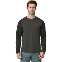 Patagonia - L/S Dirt Craft Jersey - Fietsshirt XL, zwart/grijs