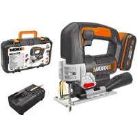 WORX Decoupeerzaag Wx543 - 20v Accu (zonder Accu) - Pendelfunctie - Variabele Snelheid