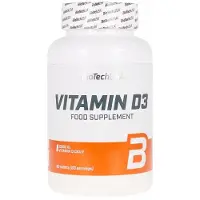 BiotechUSA Vitamine D3 50 mcg (60 Tabletten) - vitamines, vitamine-d3 - vitamine-d3 - vitamine-d3