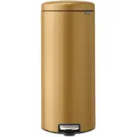 Brabantia NewIcon Pedaalemmer 30 liter Warm Gold