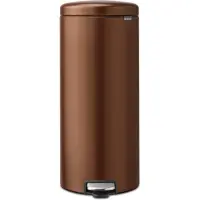 Brabantia NewIcon Pedaalemmer 30 liter Warm Bronze
