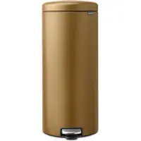 Brabantia NewIcon Pedaalemmer 30 liter Warm Brass