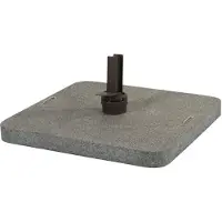 4 Seasons Outdoor Granieten zweefparasolvoet Flamed Finish 125 kg 4SO enkel geschikt voor zweefparasols van 4SO