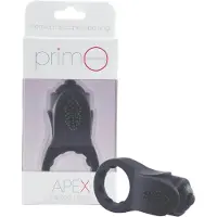 Screaming O - Primo Apex Black Vibrerend Penis Ring