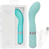 Pillow Talk Sassy - G-spot vibrator - oplaadbaar - turquoise