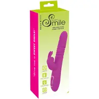 Sweet Smile Thrusting Pearl Rabbit Vibrator Roze