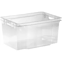 Keter Opbergbox Crownest 50l Transparant