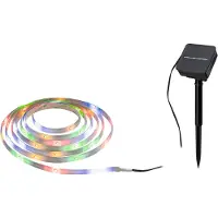 Paulmann Outdoor Solar Ledstrip Zwart Rgby 3m 0,3w