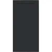 Allibert - Douchebak - Luna 160 X 80 Cm - Polybeton - Zwart