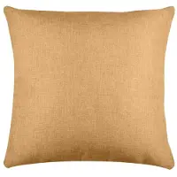 Stof Textile sierkussen Bea - camel - 50 x 50 cm - bank kussens - zitkussens - binnen/buiten - polyester
