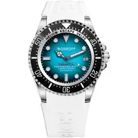 Bobroff Automatisch horloge voor heren - - BF0009-BFSTB - Siliconen band - RVS kast - Diameter 44 mm