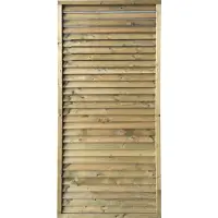 Solid Vaste Lamellenwand S1063 Geïmpregneerd Hout 90x200cm
