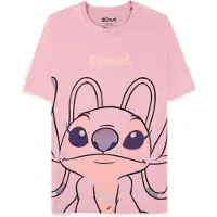 Difuzed Disney Lilo & Stitch - Angel Unisex T-shirt - M - Roze