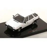 Ixo Models Skoda Forman 1990 Wit - Model 1/43 -
