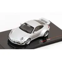 Ixo Models Porsche 911 RWB 1997 Grijs - Ixo Model - Model 1/43