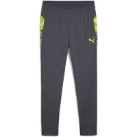 Puma Sportbroek 'IndividualCUP' grijs / limoen