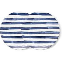 Vtwonen Painted Borden - Dinerborden - Bord - Serviesset van 2 - 25.5cm