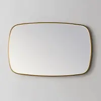 Sanilux Spiegel Celia 120x65 cm Met LED-verlichting Dimbaar Goud