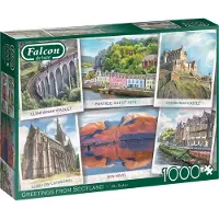 Falcon - Greetings from Scotland Puzzel (1000 stukjes)