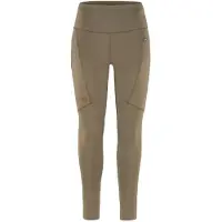 Fjällräven Legging Women Abisko Suede Brown-XXS