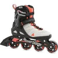 Rollerblade Rollschuhe - Macroblade - 80 W - Grau/Coral - Inli - - 40,5 - Rollschuhe