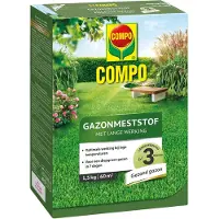 Compo Gazonmeststof Lange Werking 1,5kg - 60m²