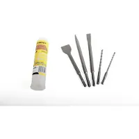 Stanley Beitel en boren SDS+ 5 in set, Ø6x160, 8x160, puntbeitel STA54400-XJ