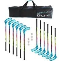 Eurostick - Unihockeys set - Inclusief draagtas - Premium variant - Booster - 89 cm