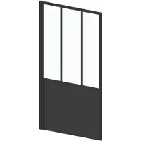 Aurlane Badwand Black Indus 130x75cm