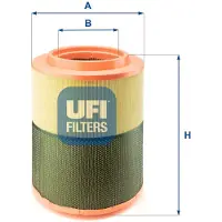 Ufi 30.239.00 Luchtfilter