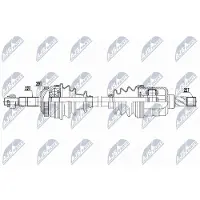 NTY NPW-PL-162 Aandrijfas